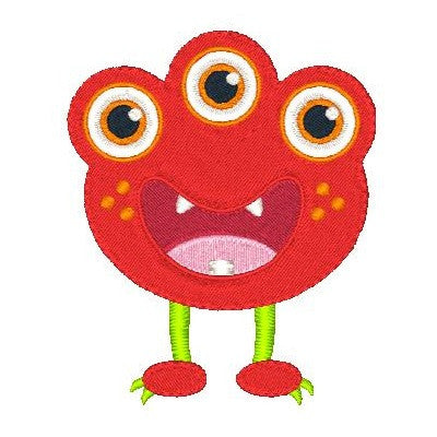 funny monsters Silly Monsters Machine Embroidery Designs | Sweet Stitch Design