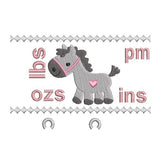 Baby birth announcement template machine embroidery design by sweetstitchdesign.com