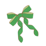 Mini Christmas bows - machine embroidery designs by sweetstitchdesign.com
