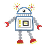 Robot applique machine embroidery design by sweetstitchdesign.com