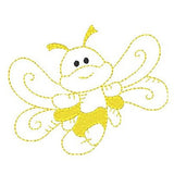 Dragonfly machine embroidery design by sweetstitchdesign.com