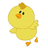 Cute chick machine embroidery design by sweetstitchdesign.com