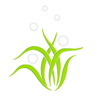Seaweed Machine Embroidery Design by sweetstitchdesign.com