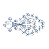Exotic fish machine embroidery design by sweetstitchdesign.com