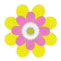 Floral machine embroidery design by sweetstitchdesign.com