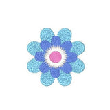 Floral machine embroidery design by sweetstitchdesign.com