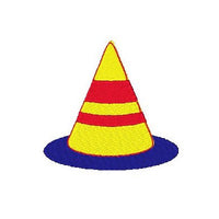 Road sign machine embroidery design by sweetstitchdesign.com