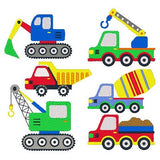 Construction set machine embroidery designs by sweetstitchdesign.com