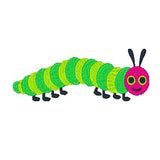 Happy Caterpillar machine embroidery design by sweetstitchdesign.com