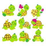 Baby Turtles Set - machine embroidery designs by sweetstitchdesign.com