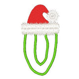 Christmas alphabet applique machine embroidery design by sweetstitchdesign.com