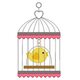 Love bird machine embroidery design by sweetstitchdesign.com
