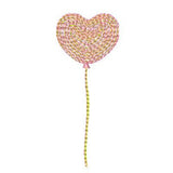 Love heart balloon machine embroidery design by sweetstitchdesign.com