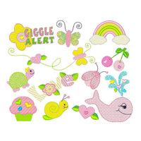 Cute designs for girls by sweetstitchdesign.com