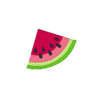 Watermelon machine embroidery design by sweetstitchdesign.com