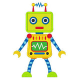Robot applique machine embroidery design by sweetstitchdesign.com