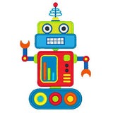 Robot applique machine embroidery design by sweetstitchdesign.com