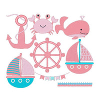 Nautical machine embroidery designs by sweetstitchdesign.com