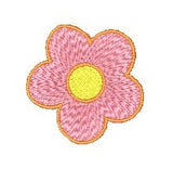 Mini flower machine embroidery design by sweetstitchdesign.com