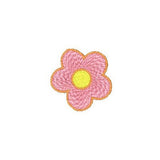 Mini flower machine embroidery design by sweetstitchdesign.com