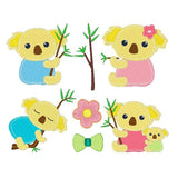 Koala machine embroidery designs by sweetstitchdesign.com