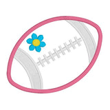 Football applique machine embroidery design by sweetstitchdesign.com