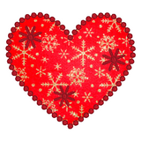 Valentine's love heart applique machine embroidery design by sweetstitchdesign.com