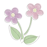 Floral machine embroidery design by sweetstitchdesign.com