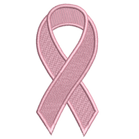 Cancer awareness ribbon machine embroidery design by sweetstitchdesign.com