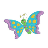 Beautiful butterfly machine embroidery design by sweetstitchdesign.com