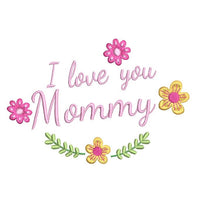 Mother's Day machine embroidery design by sweetstitchdesign.com