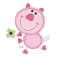 Happy Little Piglet (SA501-2)