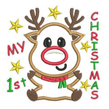 My 1st Christmas - Reindeer (SA502-28)