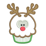 Christmas Reindeer Cupcake (SA502-38)