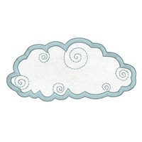 Weather cloud applique machine embroidery design by sweetstitchdesign.com