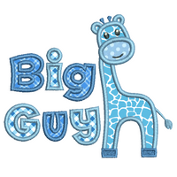 Giraffe applique machine embroidery design by sweetstitchdesign.com