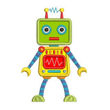 Robot applique machine embroidery design by sweetstitchdesign.com