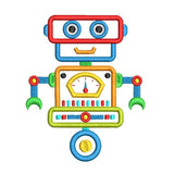 Robot applique machine embroidery design by sweetstitchdesign.com