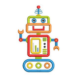 Robot applique machine embroidery design by sweetstitchdesign.com