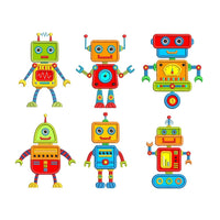 Robot applique machine embroidery designs by sweetstitchdesign.com